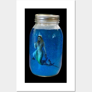 Mermaid in a Jar Posters and Art